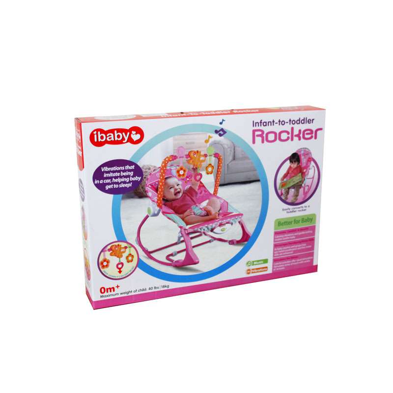 Đồ chơi ghế rung có nhạc cho bé- Ibaby