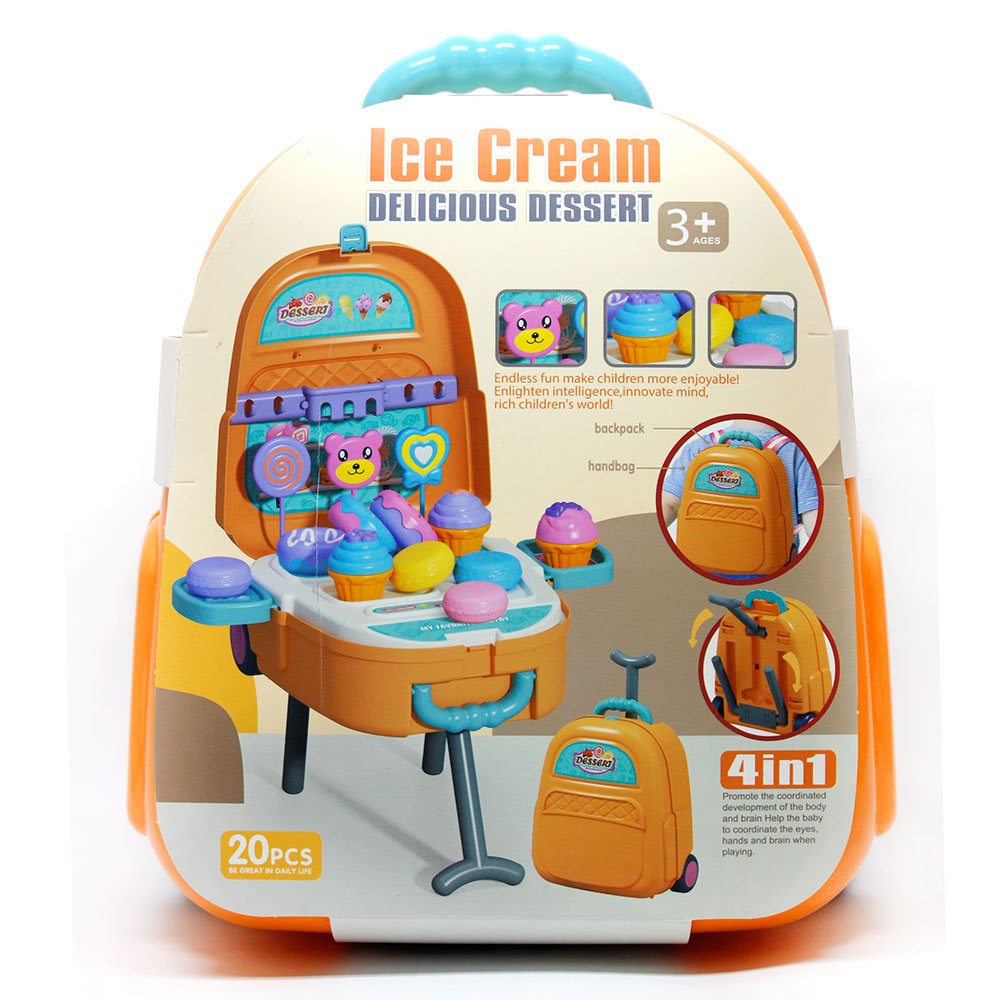 Bộ đồ chơi làm kem 4 in 1