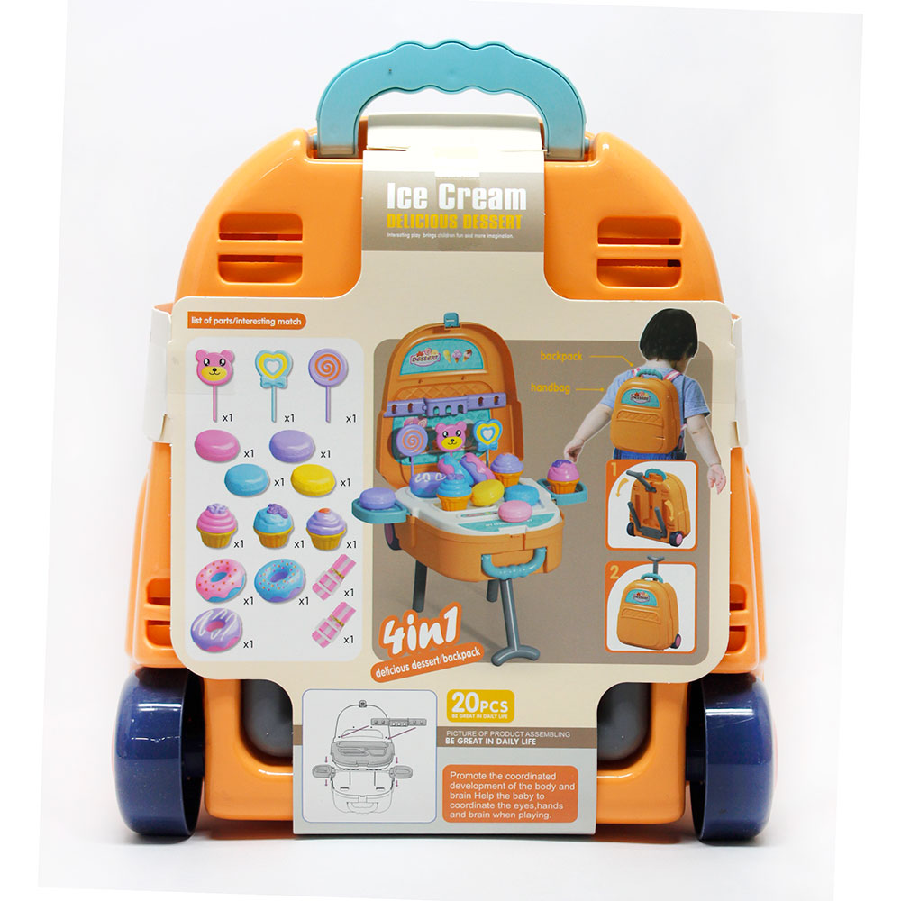 Bộ đồ chơi làm kem 4 in 1