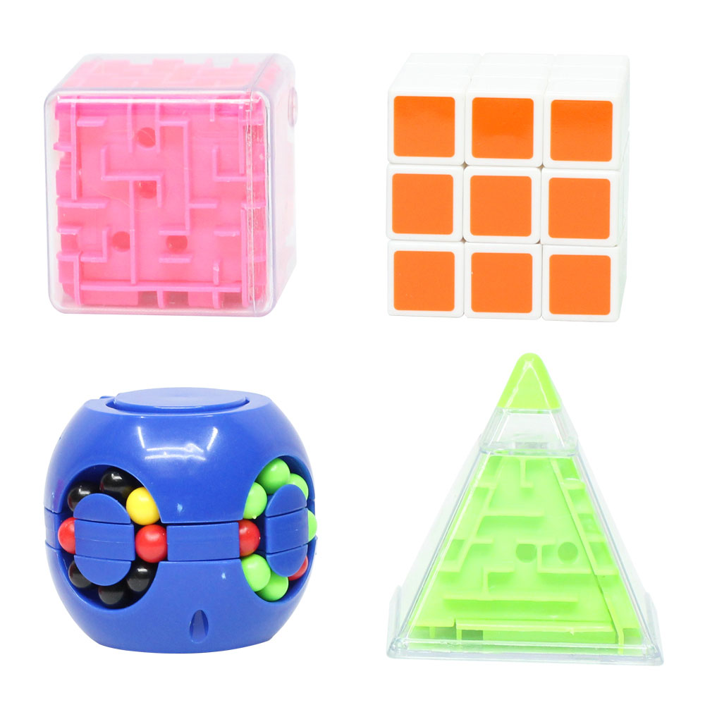 Bộ đồ chơi rubik 4 in 1