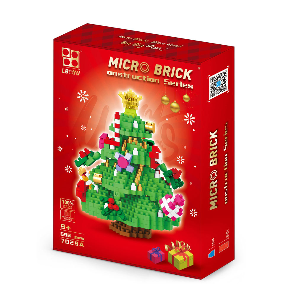 Đồ chơi xếp khối cây thông Noel