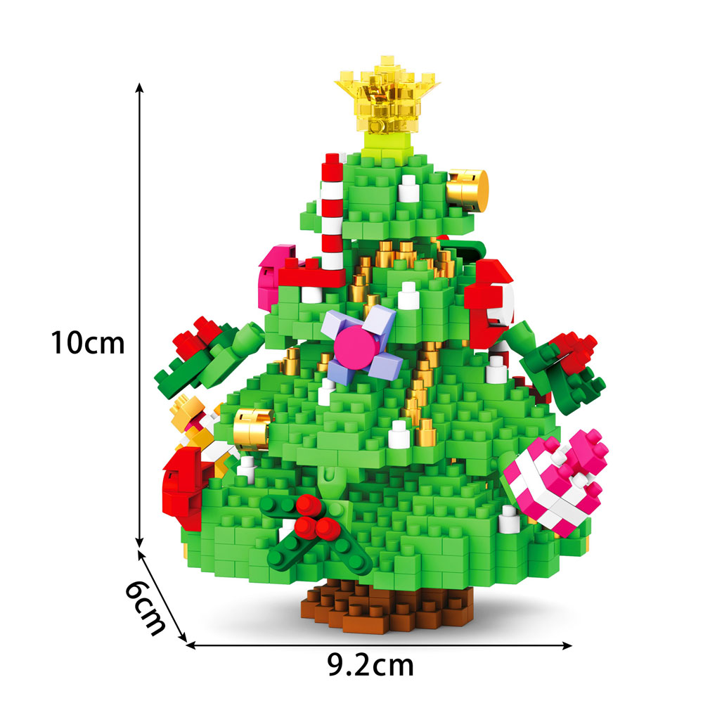 Đồ chơi xếp khối cây thông Noel