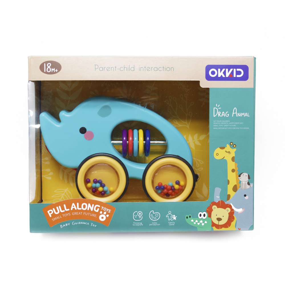 Đồ chơi con thú kéo dây