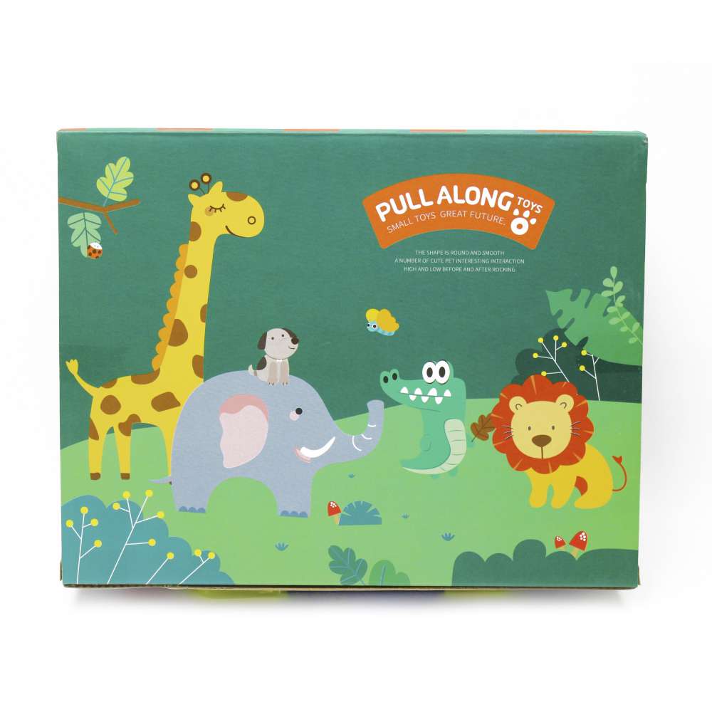 Đồ chơi con thú kéo dây