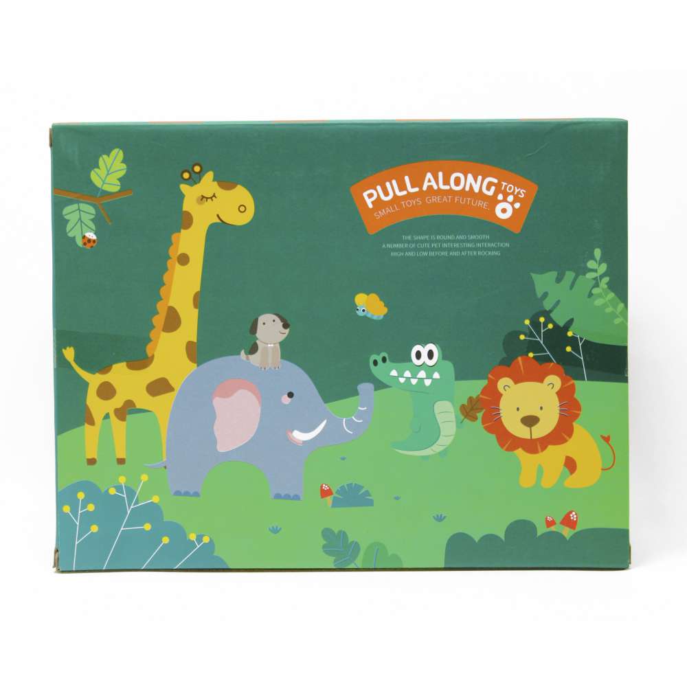 Đồ chơi con thú kéo dây