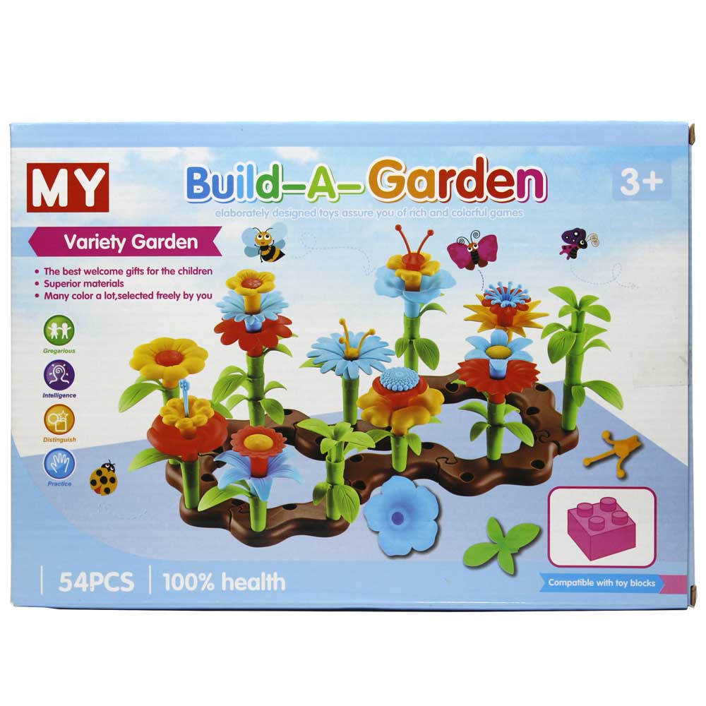 Đồ chơi xếp khối hình hoa