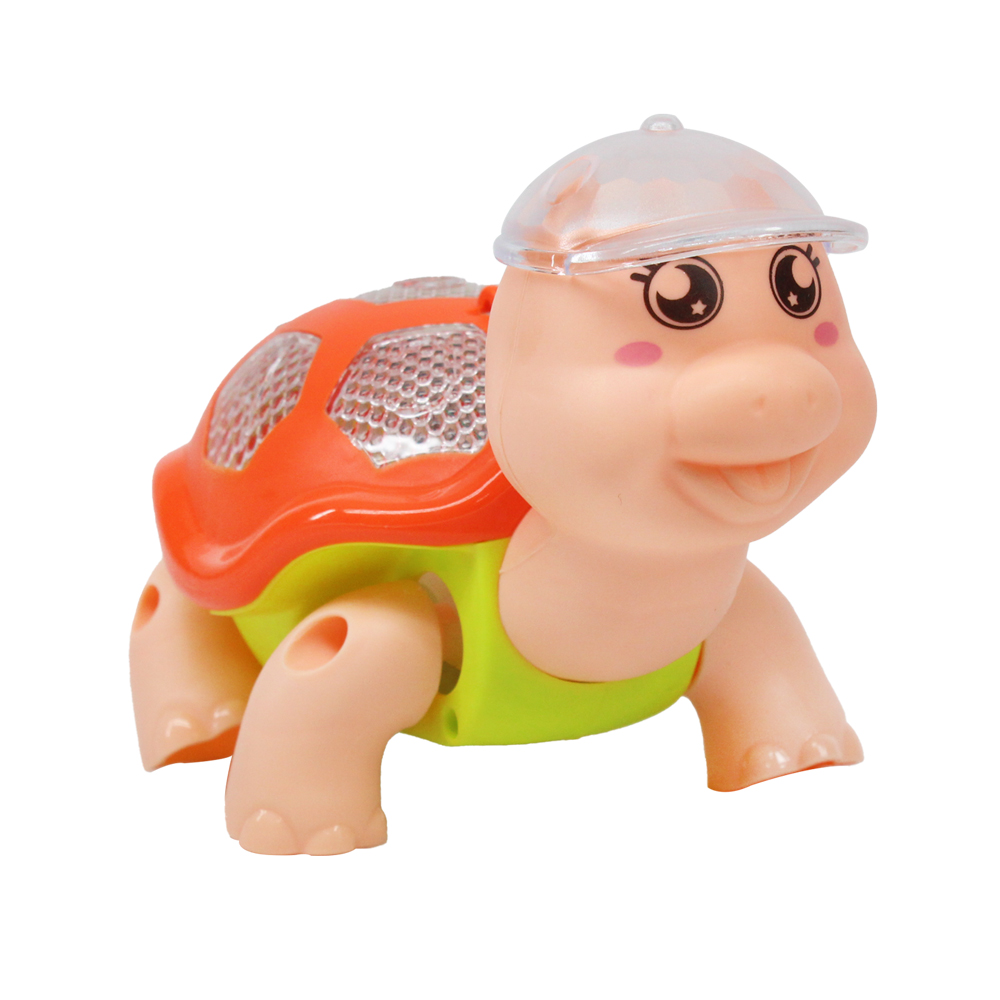 Đồ chơi cua, rùa nhún nhảy có đèn nhạc