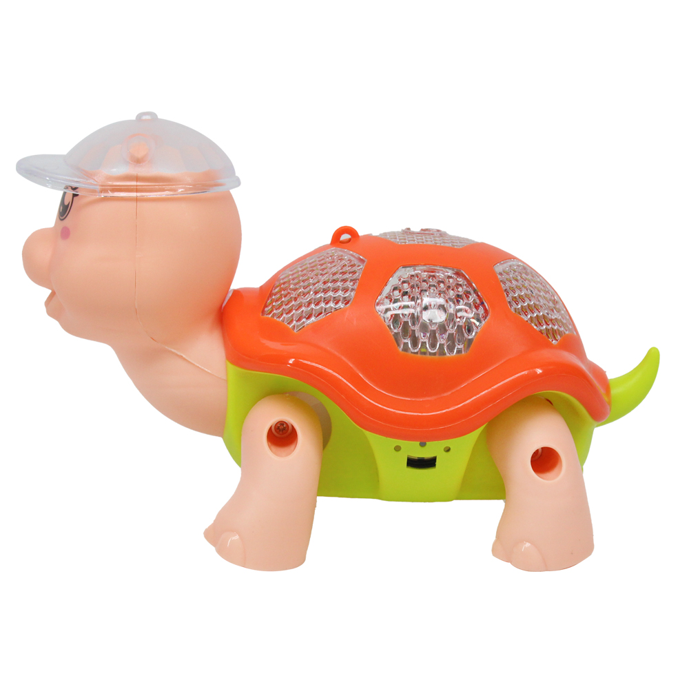 Đồ chơi cua, rùa nhún nhảy có đèn nhạc