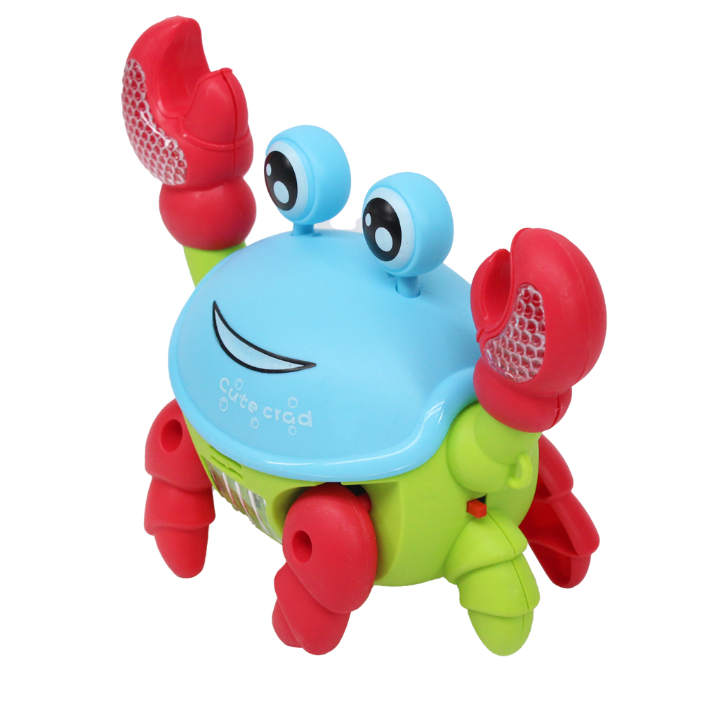 Đồ chơi cua, rùa nhún nhảy có đèn nhạc