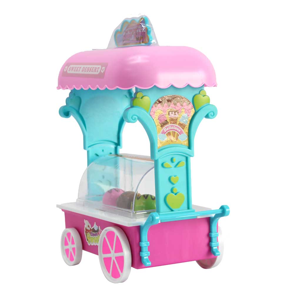 Đồ chơi xe bán thức ăn có đèn, nhạc