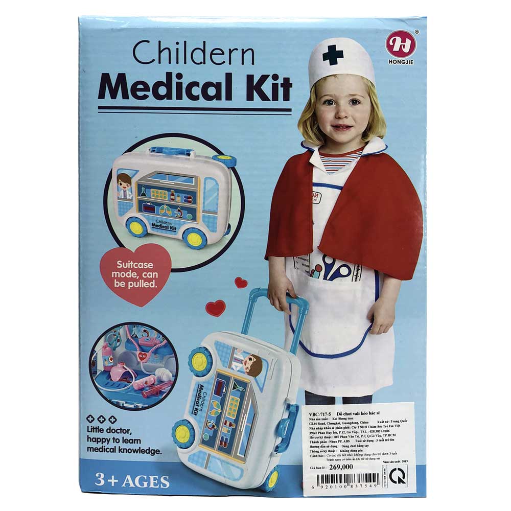 Đồ chơi vali kéo bác sĩ