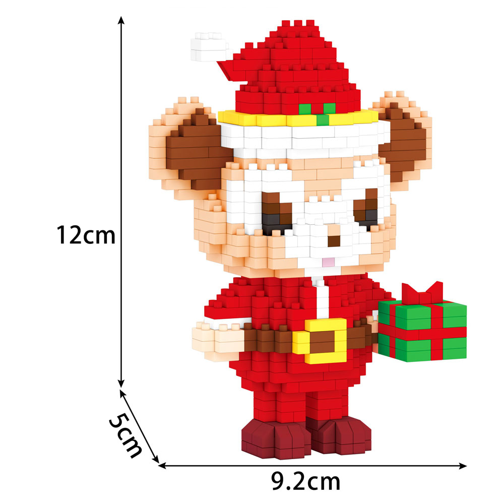 Đồ chơi xếp khối ông già Noel