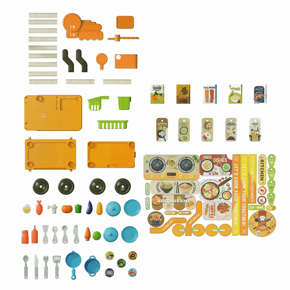 Đồ chơi hướng nghiệp dạng xe đẩy siêu thị