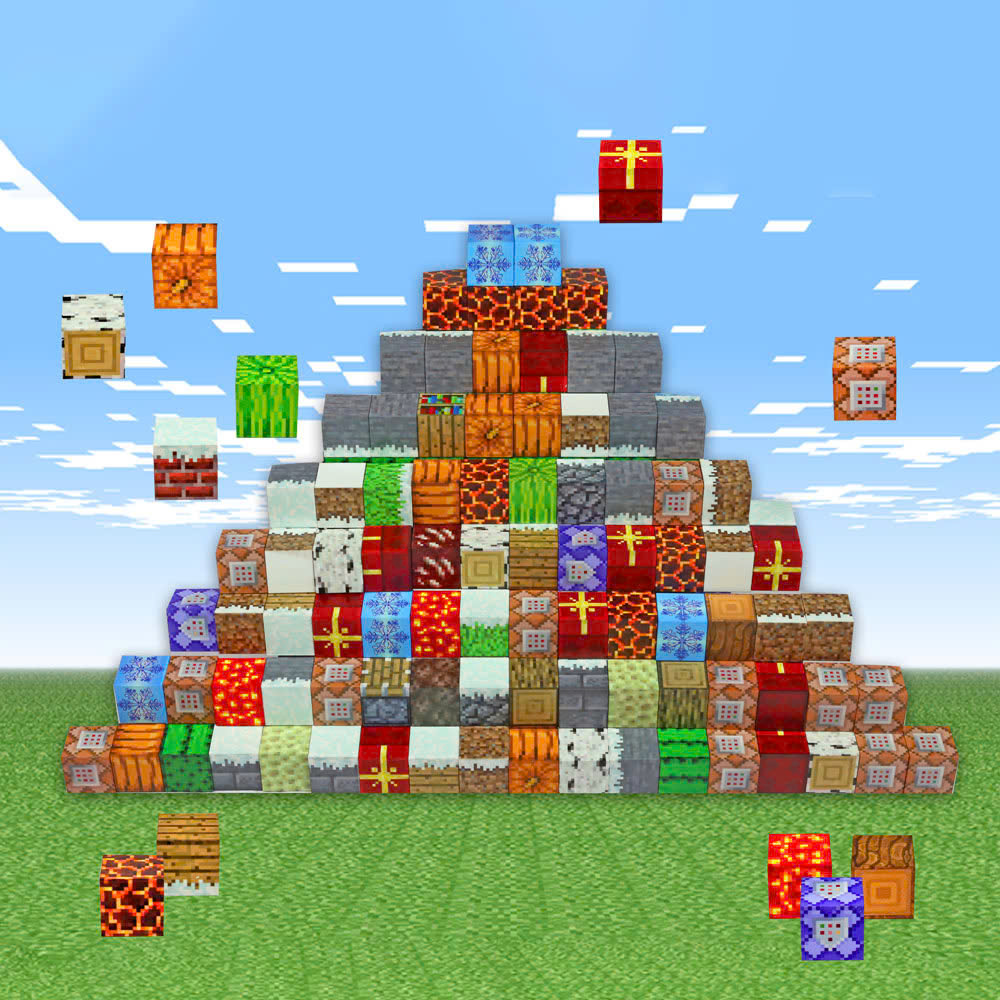 Đồ chơi khối nam châm cho bé kích thước: (2.5 x2.5)cm