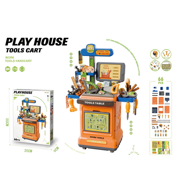 Đồ chơi hướng nghiệp dạng xe đẩy siêu thị