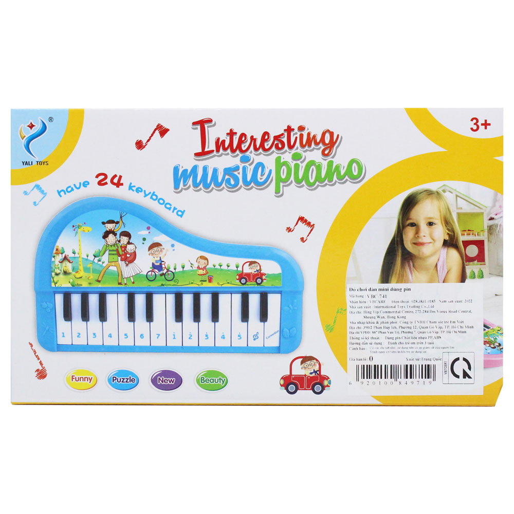 Đồ chơi đàn mini dùng pin