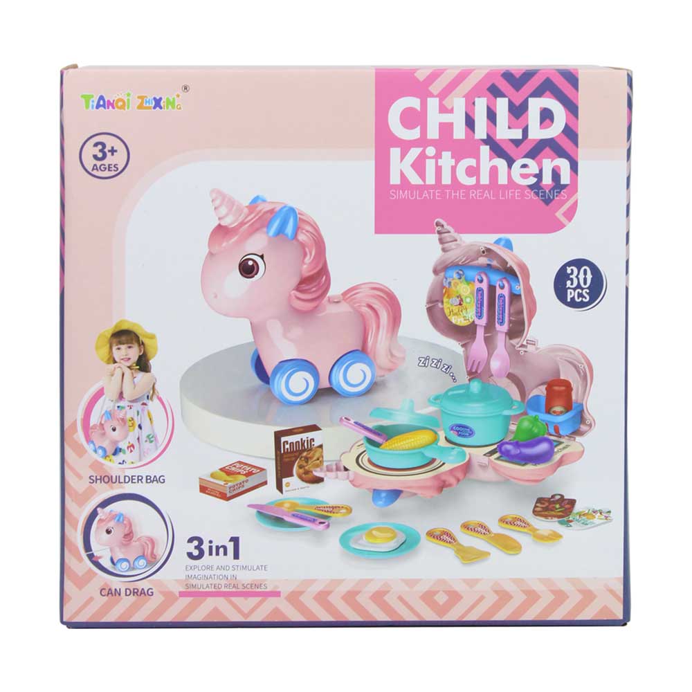 Đồ chơi nhà bếp dạng hộp giấy