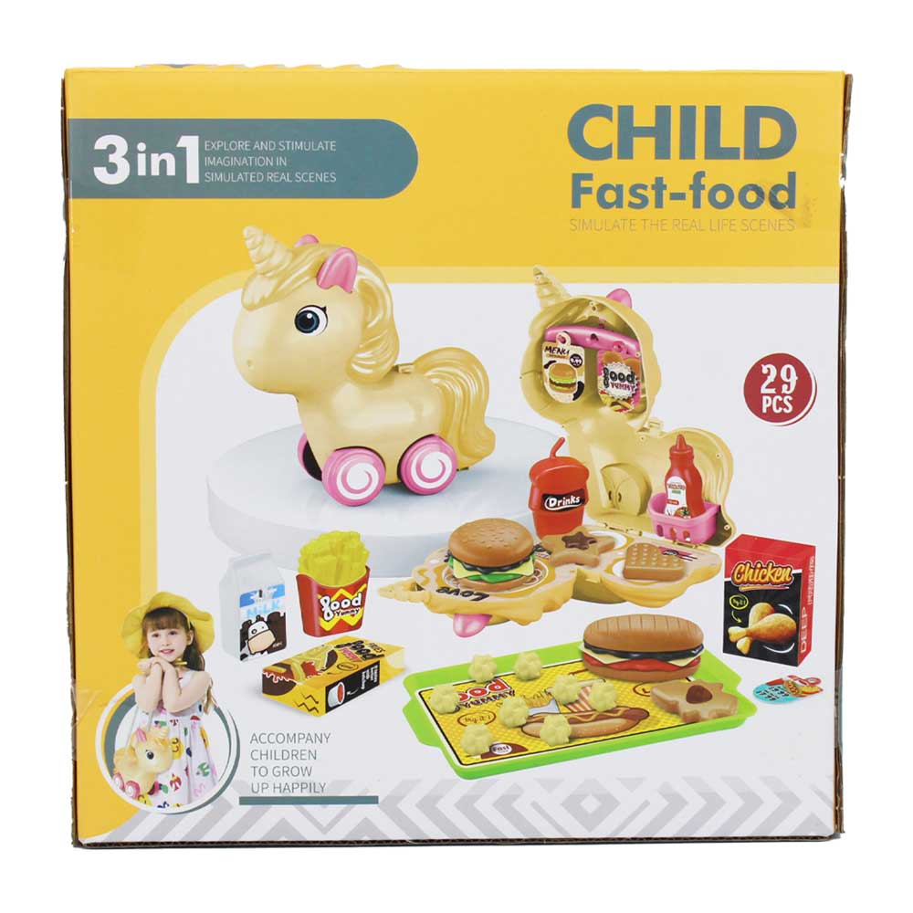 Đồ chơi thức ăn nhanh dạng hộp giấy