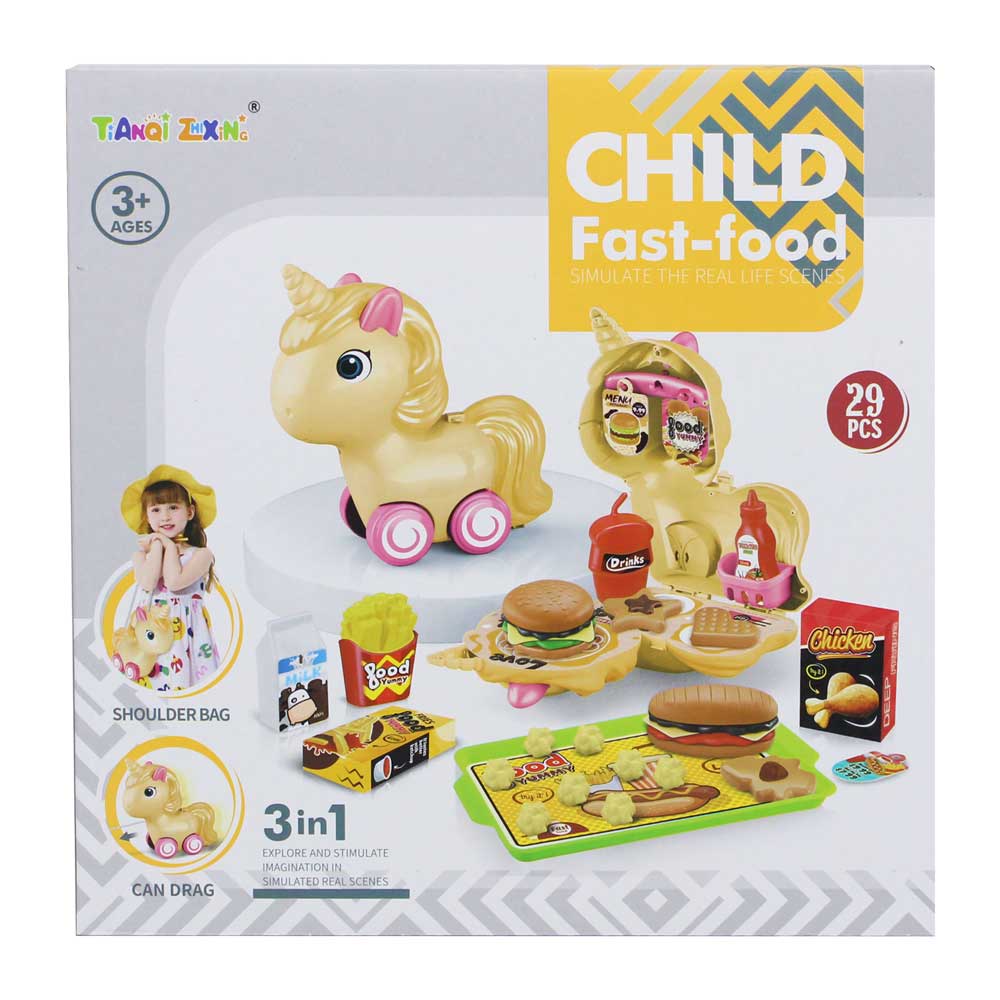 Đồ chơi thức ăn nhanh dạng hộp giấy