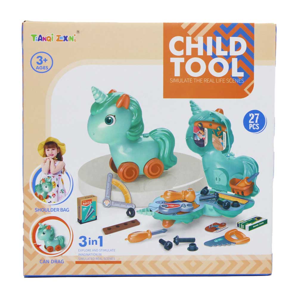 Đồ chơi dụng cụ dạng hộp giấy