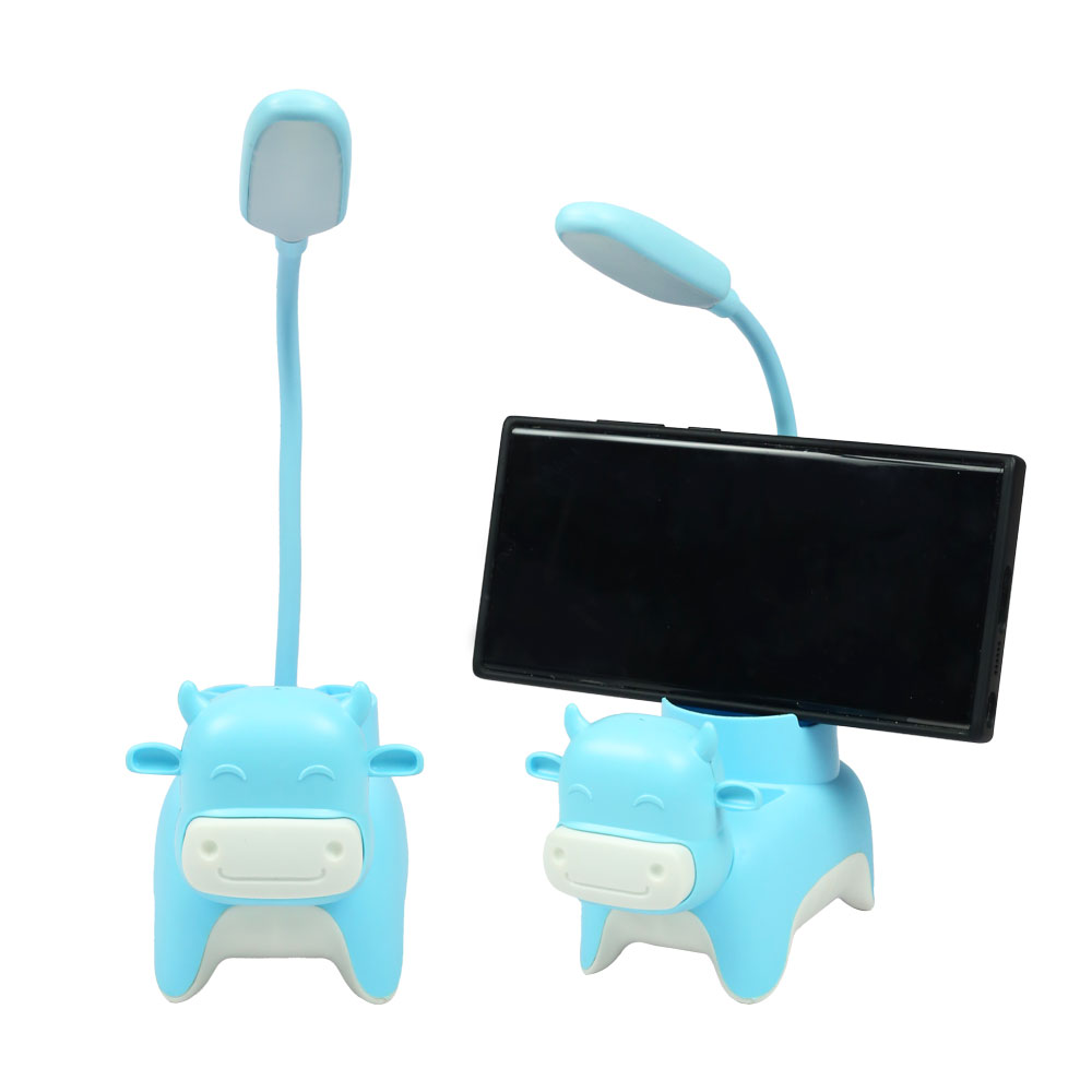 Đồ chơi đèn bàn hình bò dùng pin