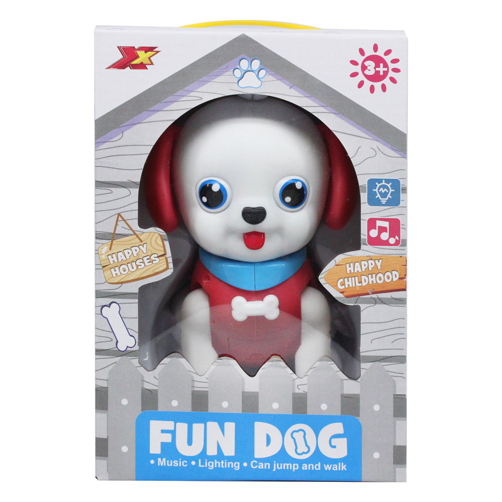 Đồ chơi chú chó di chuyển dùng pin