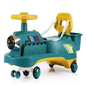 Đồ chơi xe lắc tay hình đoàn tàu dùng pin