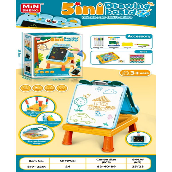 Đồ chơi bảng đa năng 5 in 1