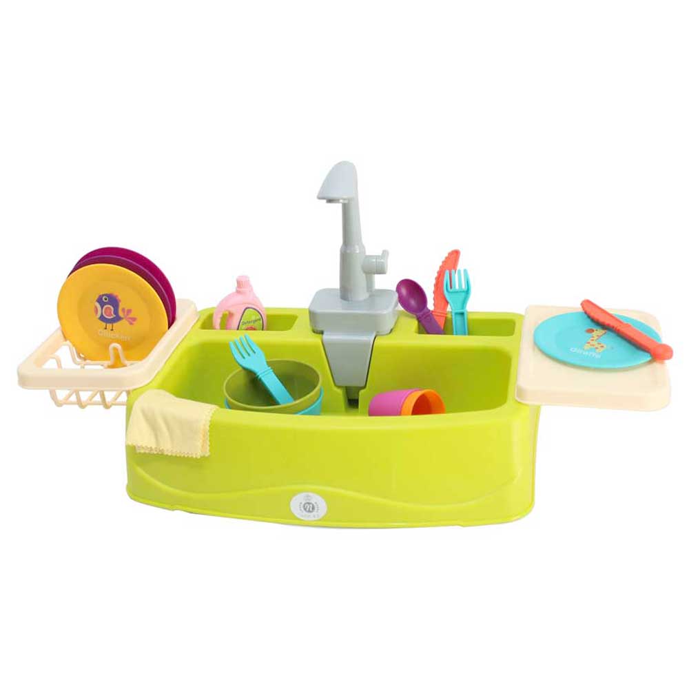 Bộ đồ chơi rửa chén dùng pin
