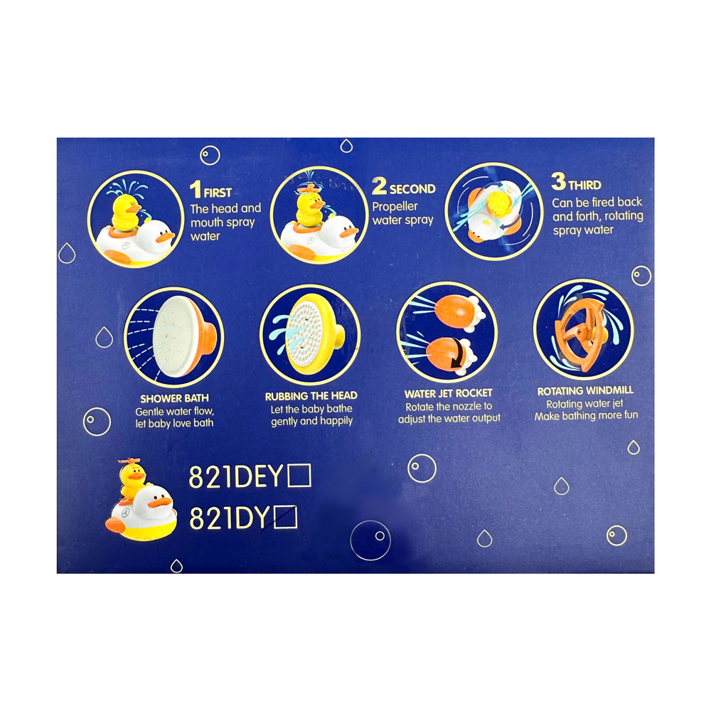 Bộ đồ chơi nhà tắm hình chú vịt