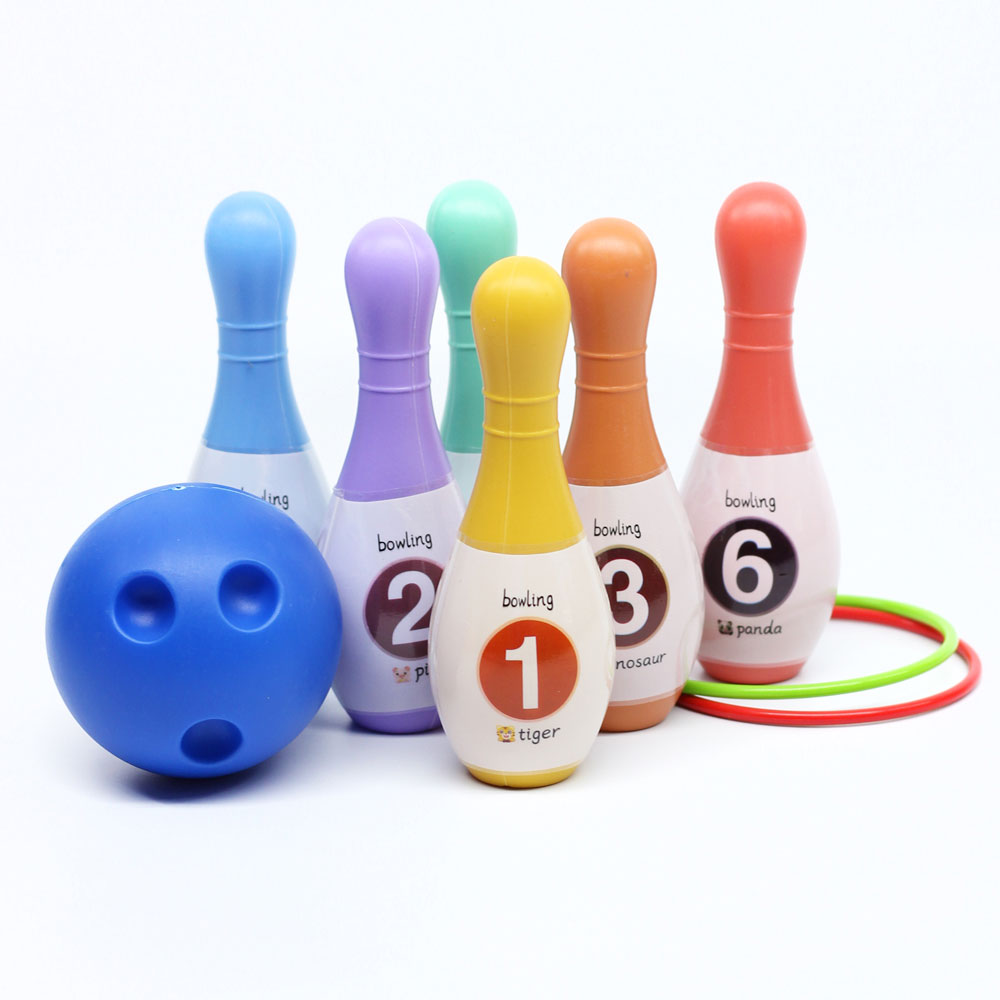 Hộp đồ chơi bowling mini