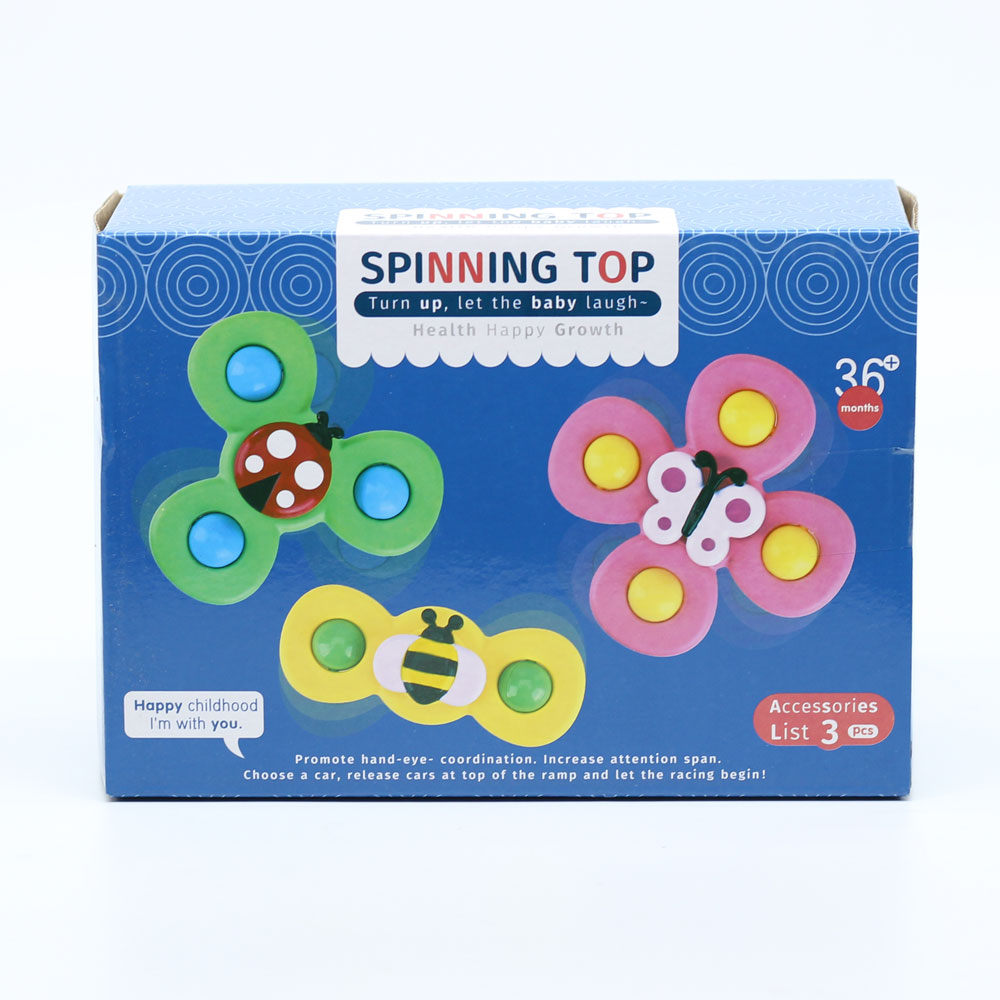 Bộ đồ chơi con quay tay spinner cho bé 3 món