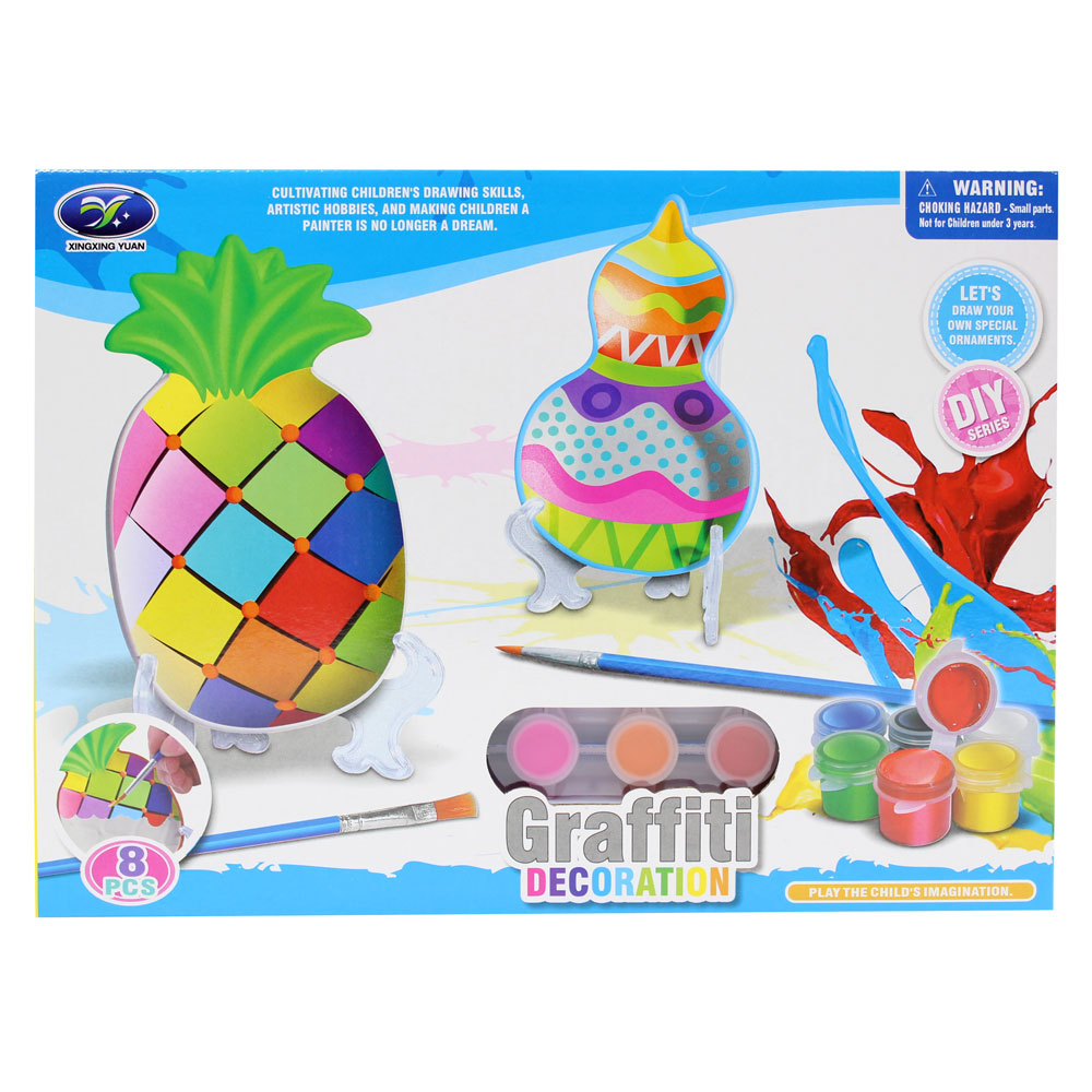 Đồ chơi tô tranh trái cây bằng sứ