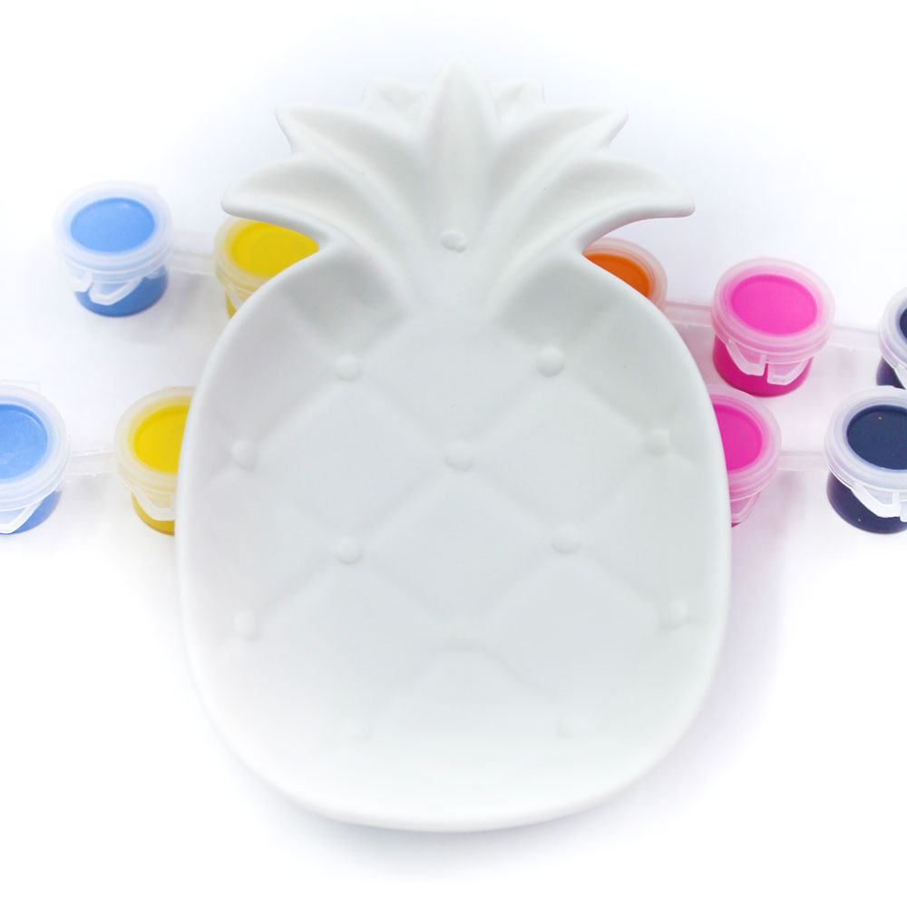 Đồ chơi tô tranh trái cây bằng sứ