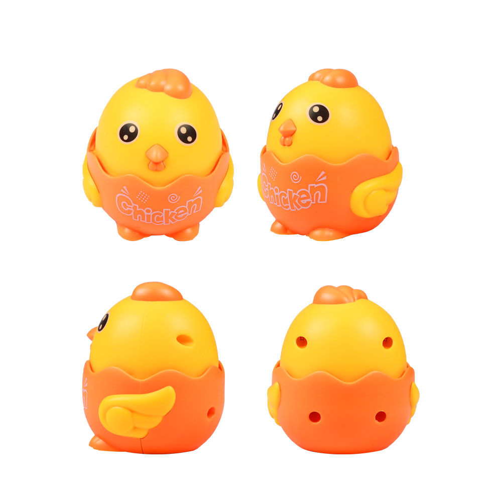 Hộp đồ chơi 12 chú gà ấn cót