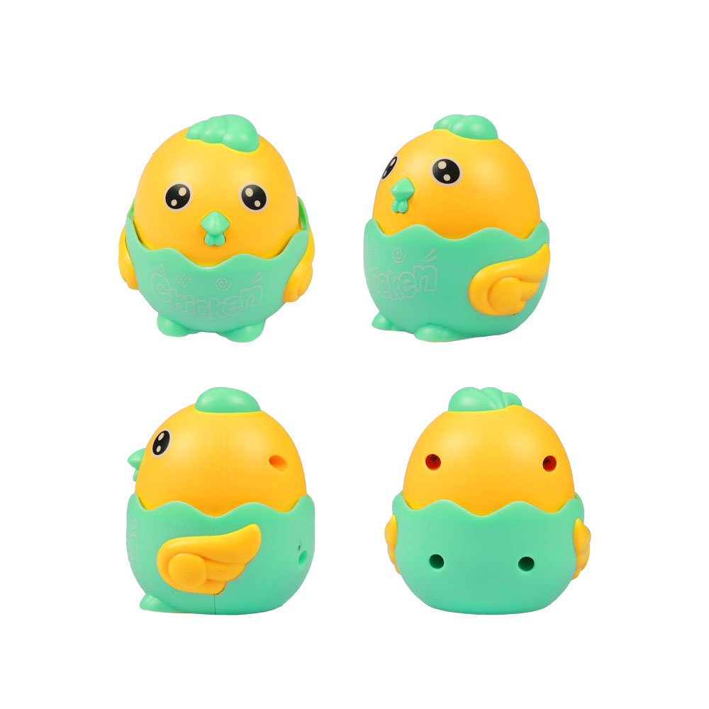 Hộp đồ chơi 12 chú gà ấn cót