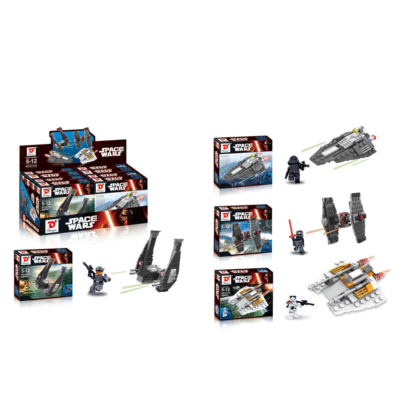 Đồ chơi xếp khối chiến binh mini