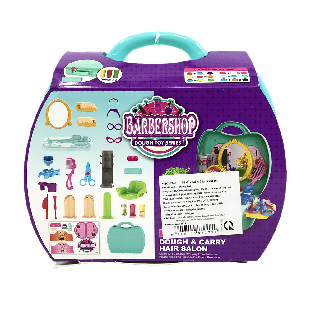 Bộ đồ chơi mô hình cắt tóc