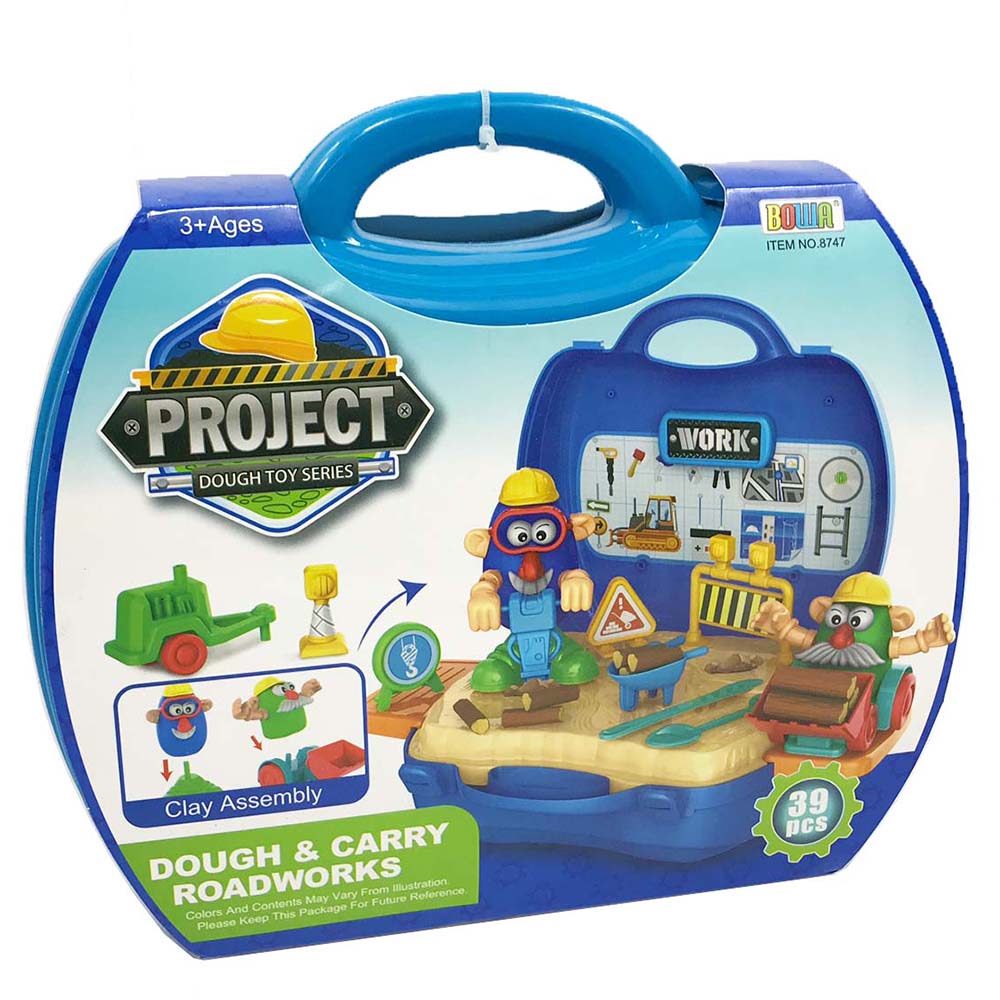 Bộ đồ chơi công trình xây dựng