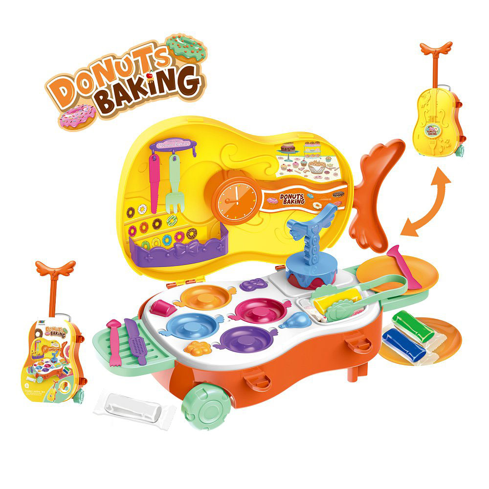 Bộ đồ chơi tiệm bánh donut hình đàn violon- BOWA