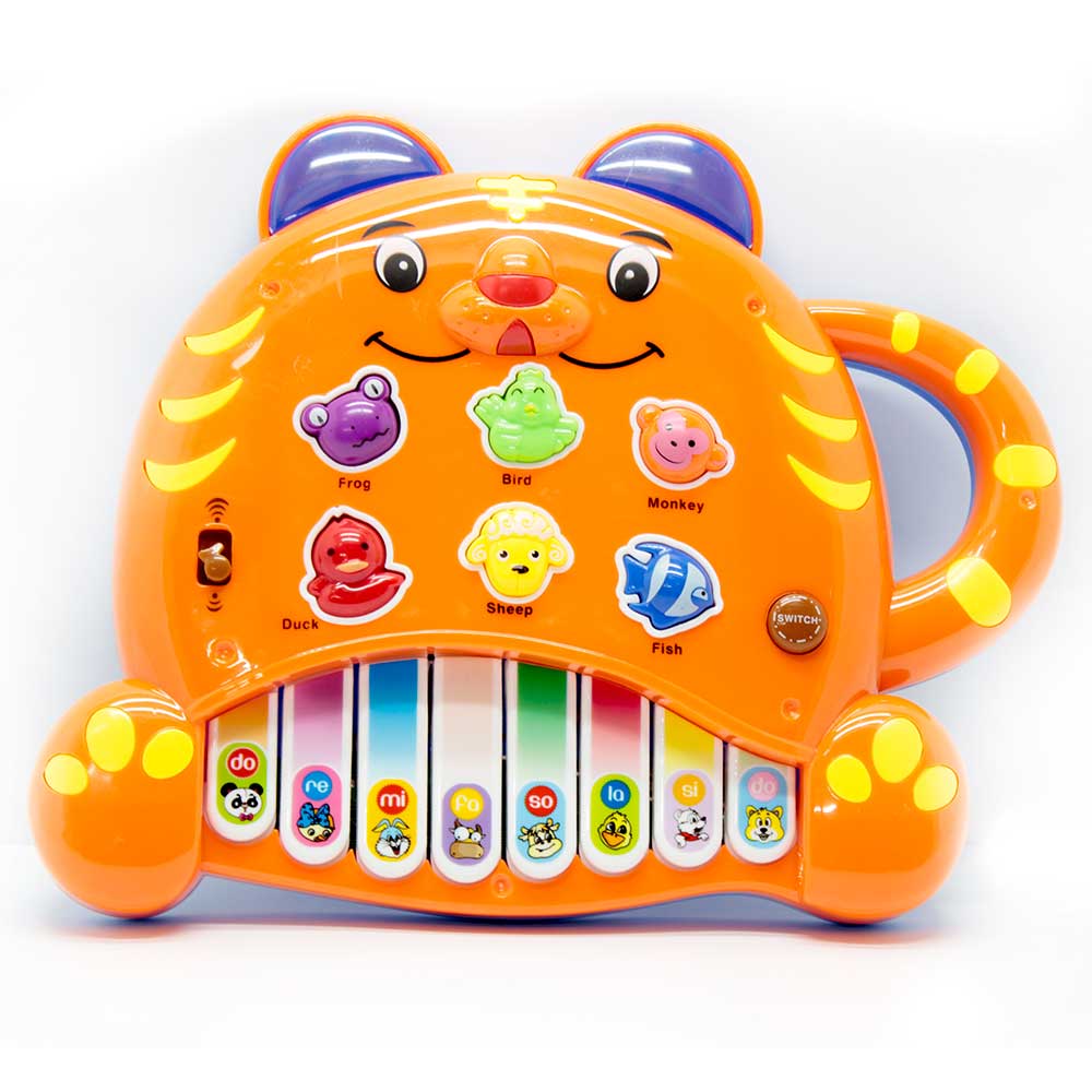 Đồ chơi đàn hình con hổ dùng pin