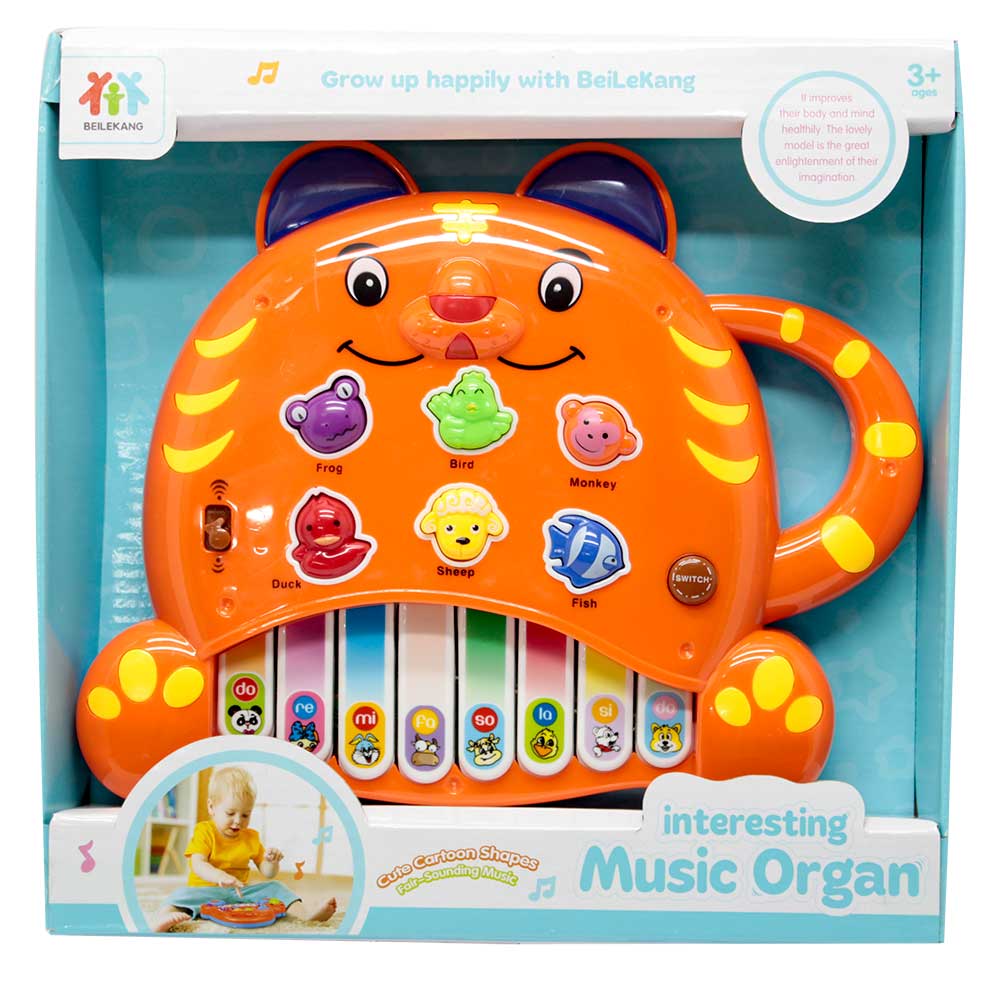 Đồ chơi đàn hình con hổ dùng pin