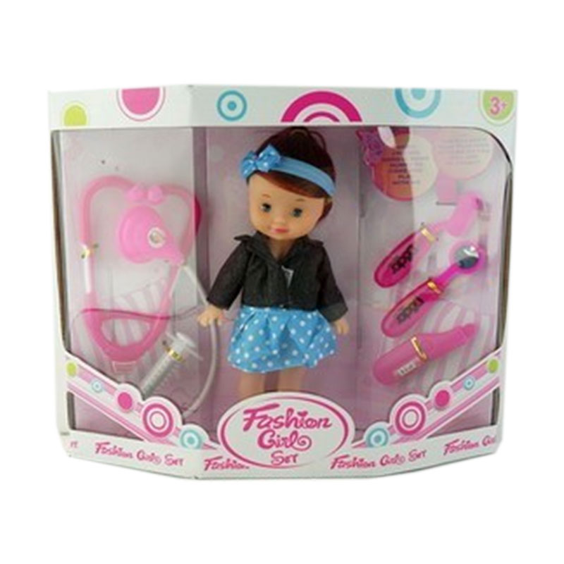 Đồ chơi búp bê sơ sinh kèm phụ kiện