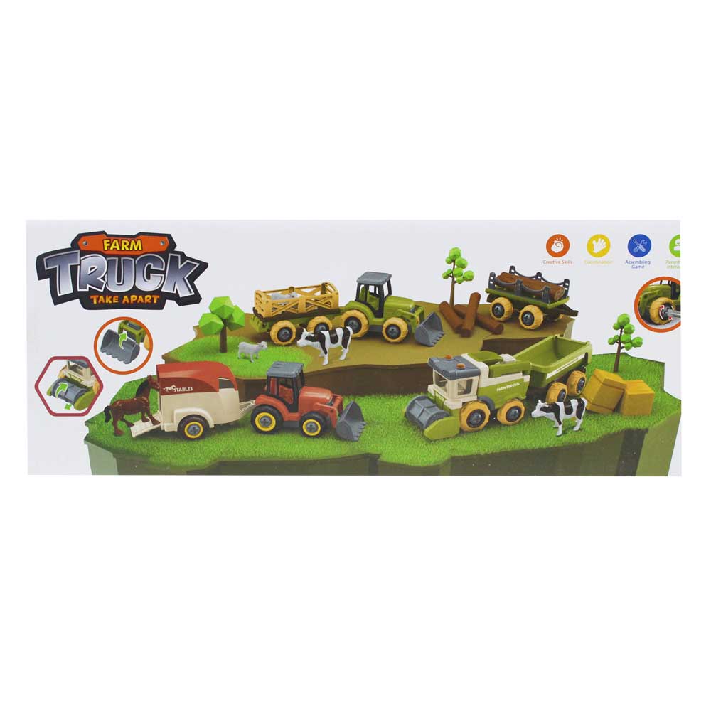 Đồ chơi xe chuyên dụng trong nông trại