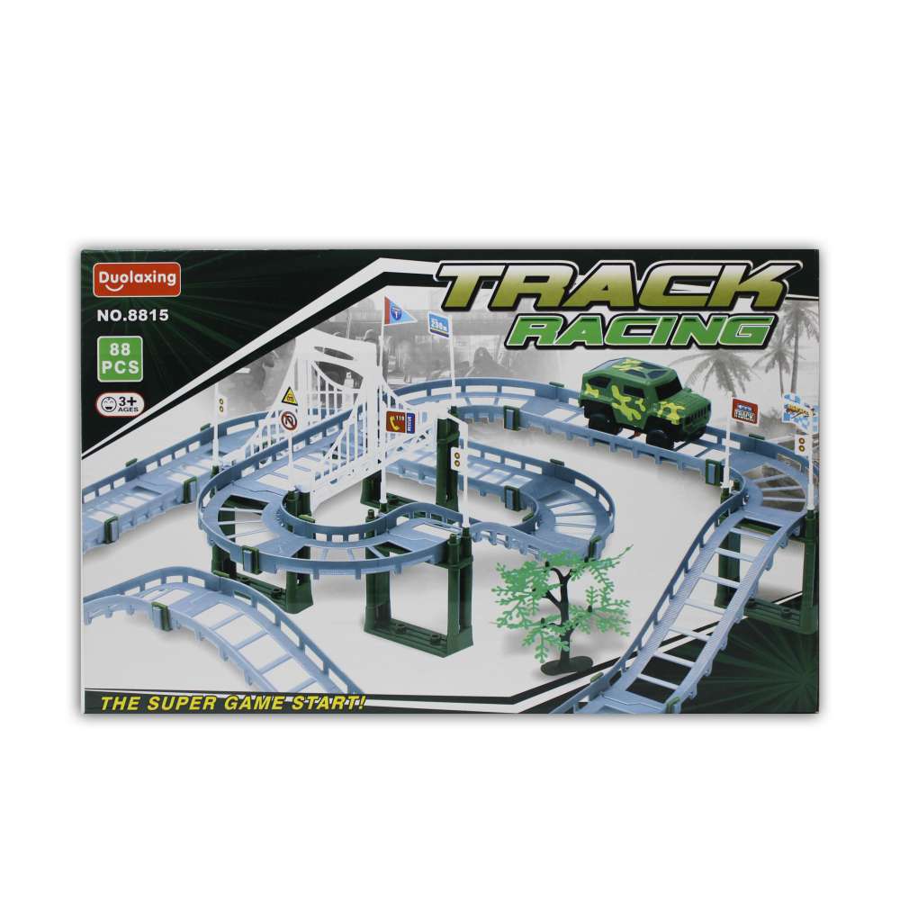 Đồ chơi mô hình đường ray xe oto dùng pin 