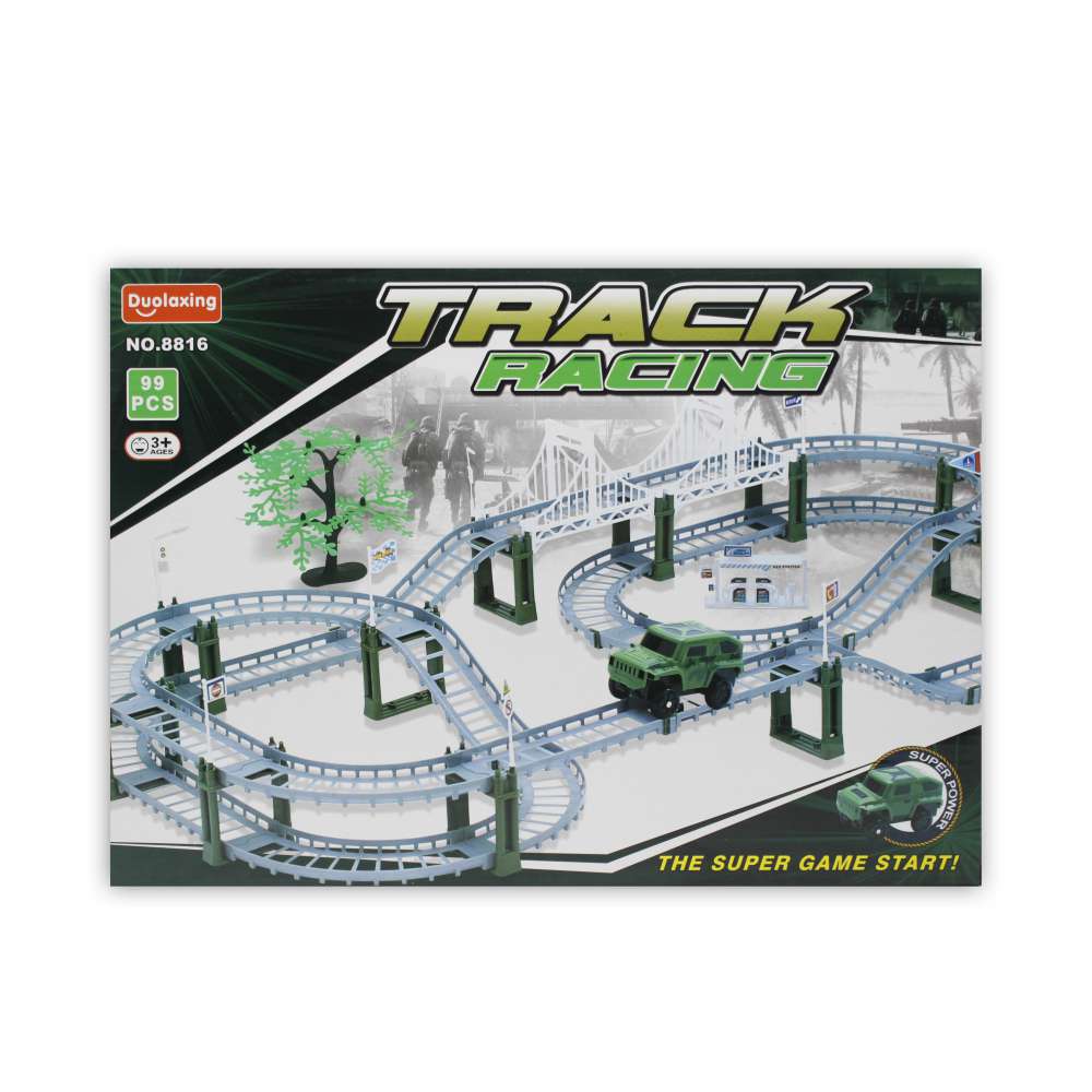 Đồ chơi mô hình đường ray xe oto dùng pin