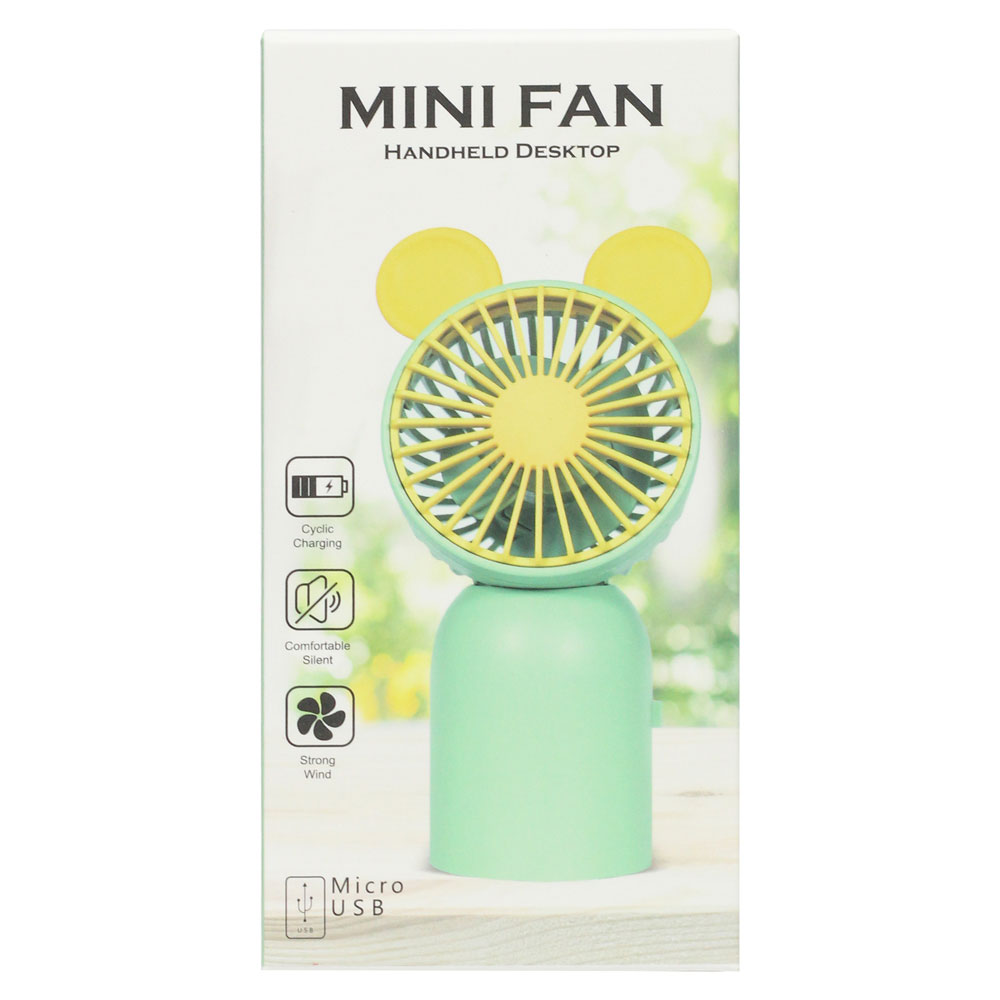 Đồ chơi quạt mini cầm tay dùng pin