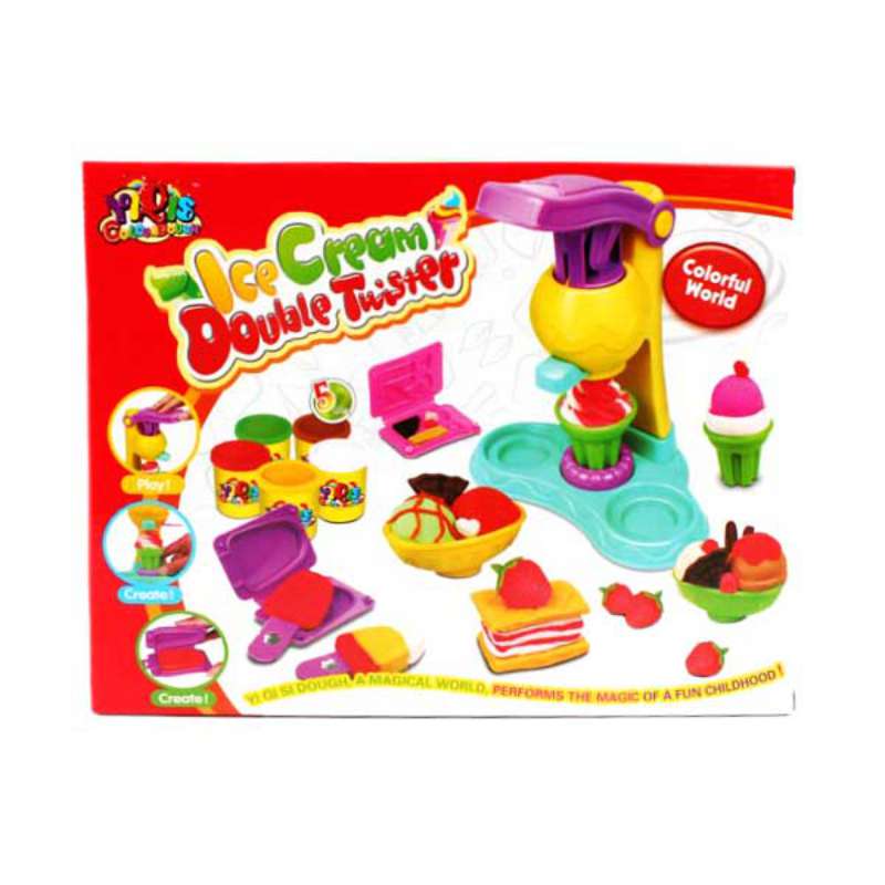 Đồ chơi đất nặn làm kem