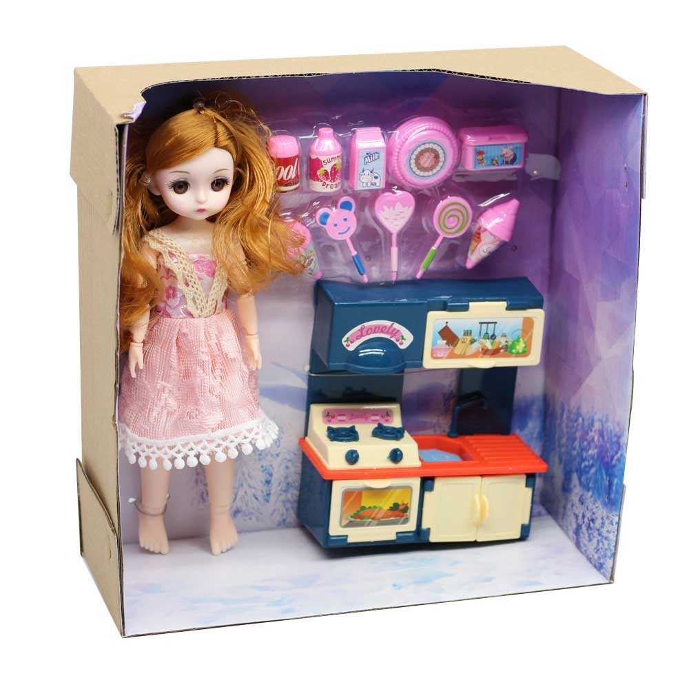 Đồ chơi búp bê kèm trang phục