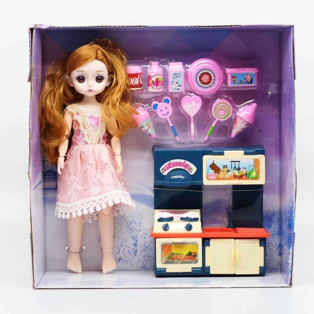 Đồ chơi búp bê kèm trang phục